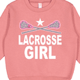 thumbnail image 3 of Inktastic Lacrosse Girl Toddler Sweatshirt, 3 of 4