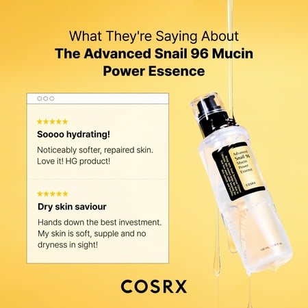COSRX コスアールエックス アドバンスドスネイル96ムチンパワーエッセンス 100ml 美容液 単品 韓国コスメ 正規品