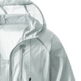 thumbnail image 3 of Maqroz Mens Full Zip UPF 50+ Sun Protection Hoodie Jackets with Pockets Long Sleeve Sun Shirts Adjustable Cooling Lightweight Athletic Track Jacket Travel Hiking Fishing Outdoor Silver M, 3 of 7