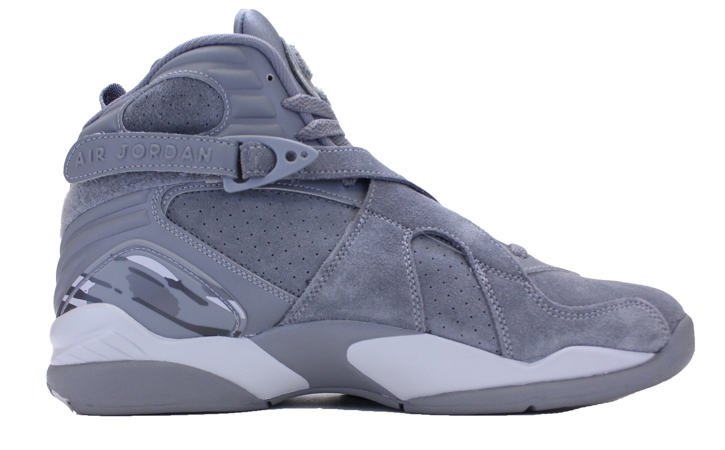 NIKE AIR JORDAN 8 RETRO VIII SZ 8 COOL GREY WOLF 305381 014 NIKE AIR JORDAN 8 RETRO VIII SZ 8 COOL GREY WOLF 305381 014