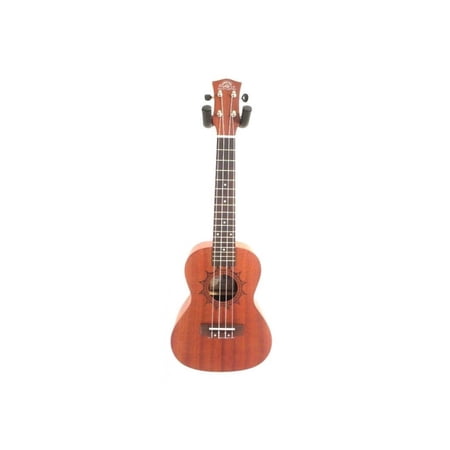 PukanaLa Model PU-STT "Summer" Tattoo Series Sapele Mahogany Tenor Ukulele