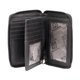 thumbnail image 3 of Cartera Karla Hanson Wanda de piel con bloqueo RFID, negra, multicolor, 3 of 4