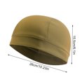 thumbnail image 6 of Skull Cap Moisture Wicking Beanie Cap Sun UV Protection Motorcycle Helmet Liner Cap, 6 of 6