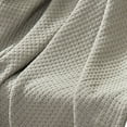 thumbnail image 3 of Nyx Twin Size Ultra Soft Cotton Thermal Blanket Textured Feel Taupe, 3 of 5