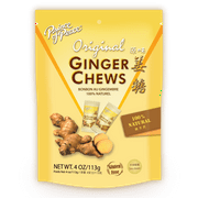 Prince of Peace Original Ginger Chews, 4 oz. ? Candied Ginger ? Candy Pack ? Ginger Chews Candy ? Natural Candy ? Ginger