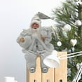 thumbnail image 3 of Holiday Decor New Christmas Santa Claus Doll Christmas Child Gift Toy Table Decoration for Home, White, 3 of 5