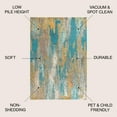 thumbnail image 3 of JONATHAN Y CONTEMPORARY POP 5 x 8 Area Rug, Modern Abstract Vintage Waterfall - Blue/Brown/Orange, CTP106A-5, 3 of 4