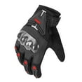 thumbnail image 5 of comerut 2Pcs/Pair MG19-B Motorcycle Gloves Comfortable Screen Touch Available Easy to Wear Faux Leather Full Cycling Gloves for Sports, 5 of 8