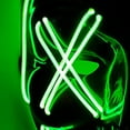 thumbnail image 2 of Máscara iluminada de Halloween LED BuyWeek, 2 of 5