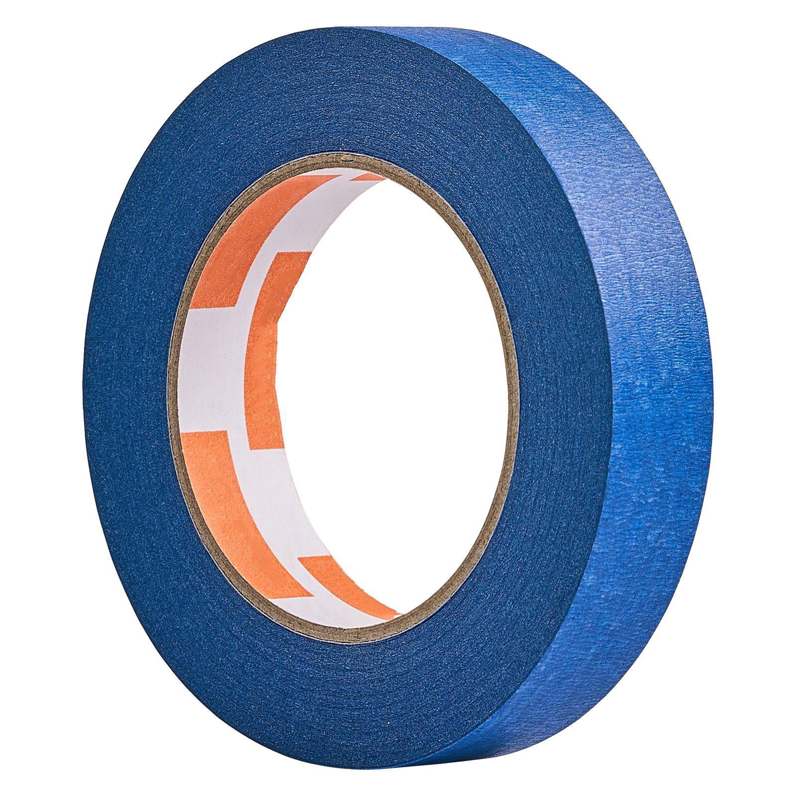 Blue Painters Tape 1 Inch Wide 0.94 Inch x 60 Yards 6 Rolls for Painting Edging Decorating DIY Crafts