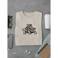 thumbnail image 3 of Cartoon Tortoise Engine Shell T-Shirt Men -Image by Shutterstock, Male Small, 3 of 4