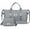 Gray, variant on Travel Duffle Bag Set 2 Pack Weekender Bags for Women with Shoe Compartment Carry On Overnight Gym Duffel Bags with Wet Pocket Hospital Bags for Labor and Delivery
