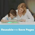 thumbnail image 4 of Noa Store Fun Drawing Pad Board Glow in Dark with Light for Kids Painting Board Educational Toy and Developing Drawing or Writing Skills, 4 of 8