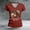 Red, variant on MAIHAN 250 Years America Shirt Women 4th Of July Shirt Plus Size American Flag Shirts Crew Neck Short Sleeve Summer T-Shirt Funny Tshirts Shirts for Women