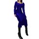 thumbnail image 5 of Vestido de noche de manga larga para mujer Estilo sexy Color sólido Manga farol Traje diario FLhrweasw Nuevo, 5 of 9