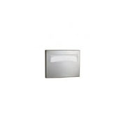 Bobrick 11.25'' Toilet Seat Cover Dispenser in Satin Finish by Bobrick