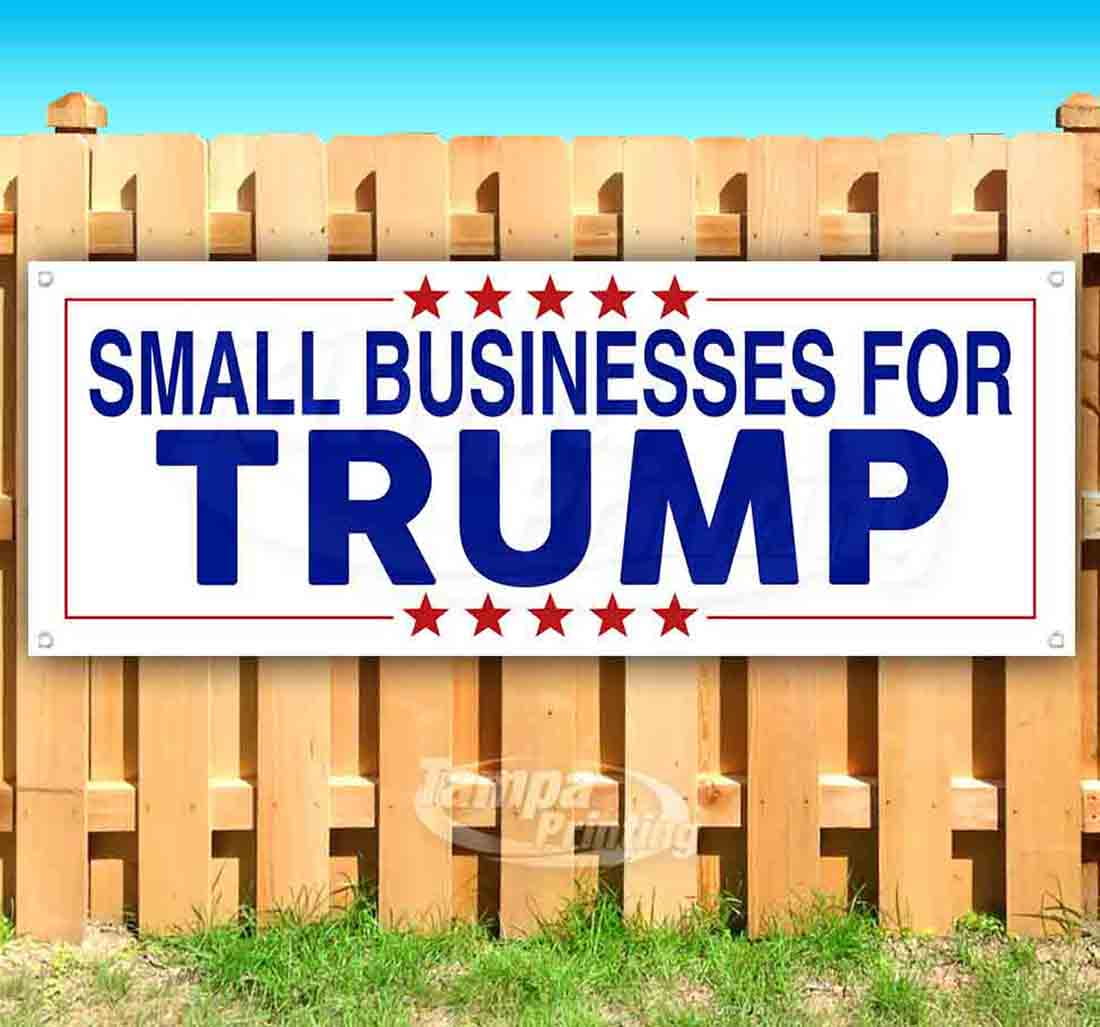 Heavy-Duty Vinyl Single-Sided with Metal Grommets Non-Fabric Trump 2020 The Sequel 13 oz Banner Heavy-Duty Vinyl Single-Sided with Metal Grommets Non-Fabric Trump 2020 The Sequel 13 oz Banner