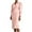 Pink, variant on Women Bodycon Pencil Dress Long Sleeve Fashion Wrap V Neck Business Work Midi Elegant Office Pleated Sheath Dresses