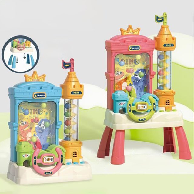 Sentmoon Toys Christmas Toys Portable & Travel-Friendly Children's Beans Picking Electrics Castle Receiver Puzzle Parent Child Interactive Desktop Game Focus Training Toy