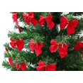 thumbnail image 4 of Velours Rouge Nuds De Ruban - Arbre De Nol Dcoration - Christmas Cadeaux / Prsente - Arts Artisanats, 4 of 5