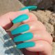 thumbnail image 1 of 24 piezas de parches de manicura de ballet, uñas portátiles, acabado francés largo Wmkox8yii hjk4391, 1 of 1