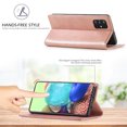 thumbnail image 4 of Compatible with Samsung A71 4G Wallet Case, PU Leather Flip Folio Case with Card Holders RFID Blocking Kickstand [Shockproof TPU Inner Shell] Phone Cover For Samsung Galaxy A71 4G, rosegold, 4 of 11