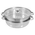 thumbnail image 1 of 1 Set Kitchen Steamer Food Steaming Pot Stainless Steel Steaming Pot Cookware, 1 of 8