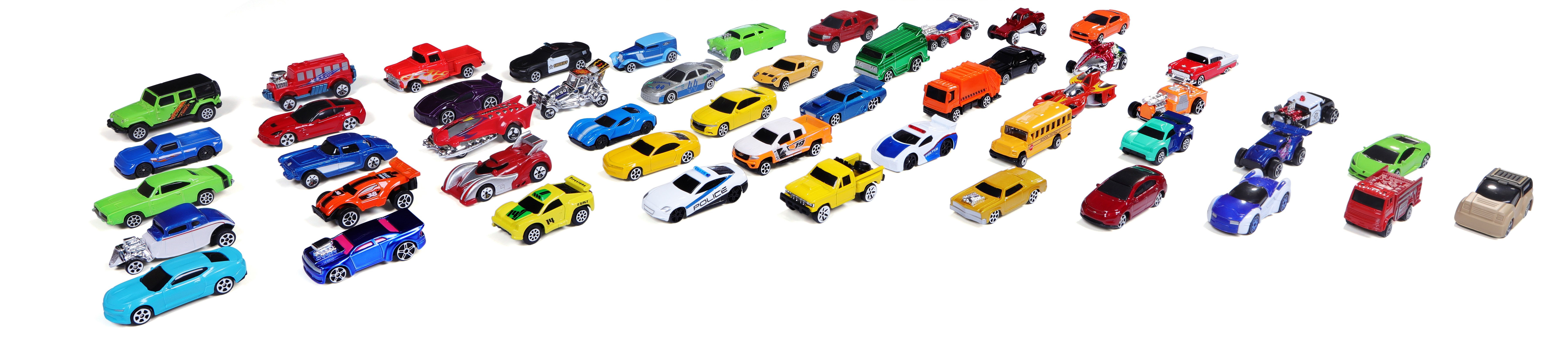 Adventure Force 1:64 Scale Diecast Play Vehicle Cars and Trucks in Multiple Colors Assorted (Styles May Vary)