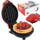 thumbnail image 1 of Mini Waffle Para Waffles Paninis Hash Browns 350W 110V Redondo Compacto El茅ctrico Waffle Iron Antiadherente Port谩til Desayuno M谩quina De Cocina Para Uso En La Cocina Del Hogar, 1 of 6