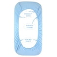 thumbnail image 3 of Baby Bassinet Sheet Set – 3 Pack - Keep Baby Happily Sleeping in Cold & Hot Weather w/ Ultra-Soft Universal Fitted Jersey Cotton Bassinet Sheets for Oval, Hourglass & Rectangle Bassinet Mattress, 3 of 4