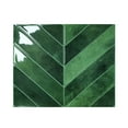 thumbnail image 3 of 10pcs Chevron Peel and Stick Backsplash Tiles 11.4"×9", Stick on Backsplash Self Adhesive Wall Tile for Kitchen Bathroom Office - 10 Sheets, Deep Green, 3 of 8