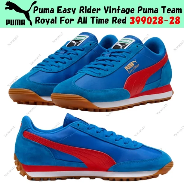 PU & MA Easy Rider Vintage PU & MA Team Royal For All Time Red 399028-28 Men's Size