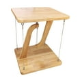 thumbnail image 1 of Mesa de tensegridad moderna rústica para educación temprana, juguete de escritorio, adorno para plantas Cuadrado, 1 of 9
