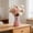 Pink-PK, variant on Kttectoa Decorative Flower Vase Faux Weave Plastic Unique Shape for Home Wedding Table Centerpiece Gift Modern 6.3x3.35in