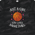 thumbnail image 4 of Inktastic Just a Girl Who Loves Basketball Girls Toddler T-Shirt, 4 of 5