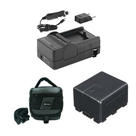 - Panasonic HC-X920 3MOS Camcorder Accessory Kit includes: SDVWVBN130 Battery, SDM-1551 Charger, SDC-27 Case