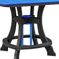 thumbnail image 2 of OS Home and Office Model Counter Height Square Table in Blue with Black Base - N/A, 2 of 5