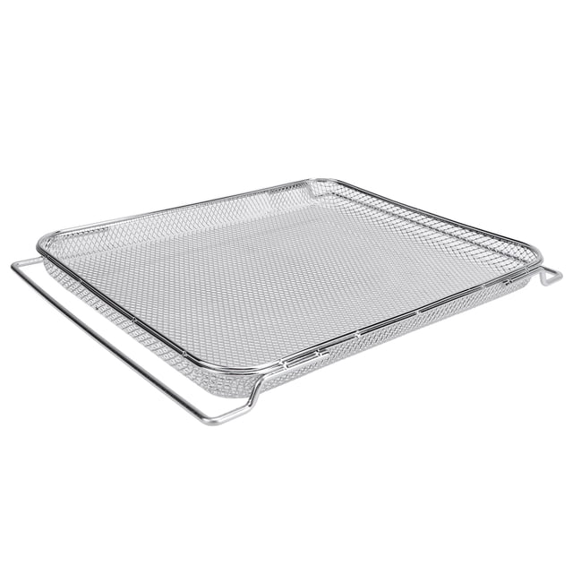 Fryer Oven Basket, Portable Fryer Oven Basket Rack Versatile 304 Stainless Steel Easy To Clean Durable Grid Design for Frying