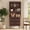Walnut, variant on WAMPAT 72.8" Tall 3-Tier Bookshelf with 3 Large Drawers, Modern Bookcase with Storage, Adjustable Shelves, Wood Storage Cabinet, Walnut