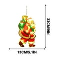 thumbnail image 3 of Bzdzmqm under $5 Christmas Lights, Christmas Window Hanging Lights,LED Suction Cup Window Decor,Festive Window Stickers,Christmas Decorative Lights,Shop Window Display,Holiday Lighting Decorations, 3 of 5