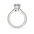 thumbnail image 2 of 1.00 Ct Brilliant Radiant Cut Natural Diamond Radiant Solitaire Engagement Ring for her Solid 18K White Gold Size 5.5, 2 of 6