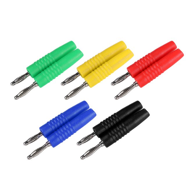 Banana Connector, Shakeproof Banana Plug 10pcs U49 For Electronics