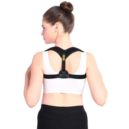 Mens Neck Brace - Back Posture Corrector Adjustable Clavicle Brace,VBESTLIFE Adjustable Upper Back Straightener Clavicle Brace for Women Men Correct Sitting Office Work Neck and Shoulder Posture