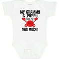 thumbnail image 3 of Inktastic Grammy and Pappy Love Me Boys or Girls Baby Bodysuit, 3 of 5