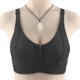 thumbnail image 3 of Talla 36-52 Nueva Taza De Algodón Suave Con Cremallera Delantera Ropa Interior Para Mujer Sujetador De Gran Tamaño Sin Aros Ajustables Correas De Hombro, 3 of 5