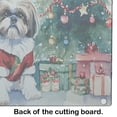 thumbnail image 5 of Shih Tzu Cozy Christmas Glass Cutting Board Large 12 in x 15 in, 5 of 5