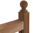 thumbnail image 4 of Yaheetech 50''H Raised Garden Bed with Trellis Planter Box, Dark Brown, 4 of 7