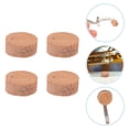 thumbnail image 5 of 4Pcs Wood Trombone Spit Pads Trombone Water Key Cork Pads Replacement Parts (Khaki), 5 of 5