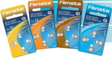 60 Renata Maratone Hearing Aid Batteries Size: 10
