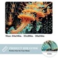thumbnail image 2 of Sea Slug Polyester Non-Slip Area Rug Floor Mats – Machine Washable Office Mat, 2 of 6